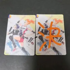 ハイキュー展　ファイナル　マグネットステッカーコレクション　美羽　夏