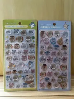 【国内正規品】ボンボンドロップシール ちいかわ ニコニコ　ポーズ　第2弾　正規品