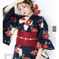 GRL 花柄浴衣セット（帯付き）