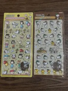 正規品　ボンボンドロップシール　スヌーピー２枚セット