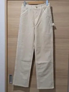 デッドストック　90s カーハートワイド　ペインターパンツ　山田蓮 生成り