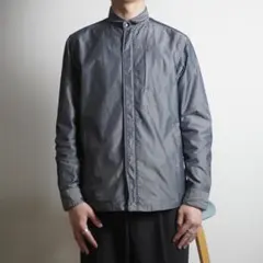 CK Calvin Klein ストライプ柄ジップブルゾン グレー/BZ95