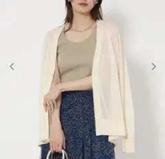 シャーリー キナガシ ニット カーディガン ―ウォッシャブル―のサムネイル