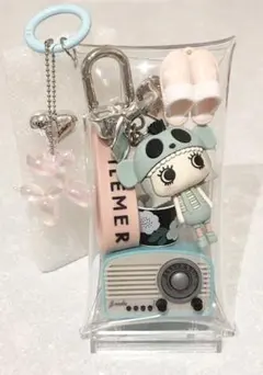 ガチャ詰めポーチ ILEMER ラジオ聴きながら愛犬と 1個