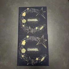 CHANEL シャネル 非売品 ポストカード クリスマスカード　2枚