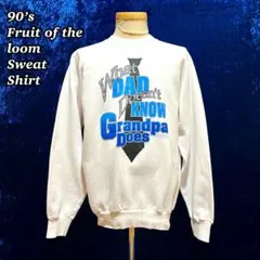 90’s Fruit of the loom ラグラン スウェット