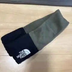 ノースフェイス　マフラー　キッズ　ベビー　カーキ