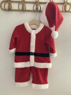 サンタ　クリスマス　サンタコスチューム　80 ロンパース　サンタさん　コスプレ
