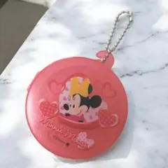 【フォロー割5%オフ‼️】ミニー　小物ケース　赤　ミニ　コンパクト　キーホルダー