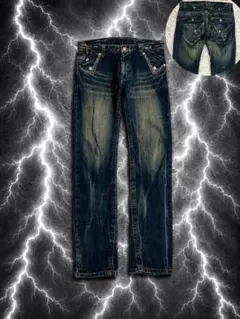 archive Y2K 00s grungydenim 鬼ヒゲ ハチノス XL - メルカリ