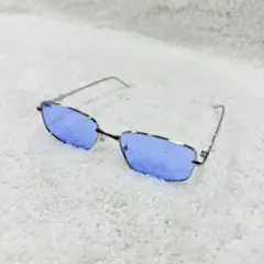 サングラス ブルーレンズ