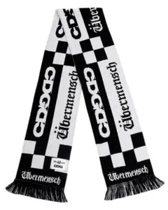 CDG コムデギャルソン マフラー 未使用品 CDG G-DRAGON Checkered Stole Mint/Black コムデギャルソン ストール