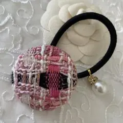 ＊ リントン社　ツイード ヘアゴム【106】 ＊