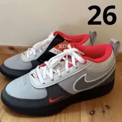 Nike IR0839-001 スニーカー グレー/レッド NIKEBOOK1 - メルカリ
