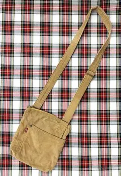 【レア品】Levi's コーデュロイショルダーバッグ ベージュのサムネイル
