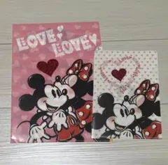 ミッキー ミニー クリアファイルセット