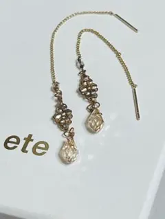 ゆ*マ様 ete アメリカンピアス　K10のサムネイル