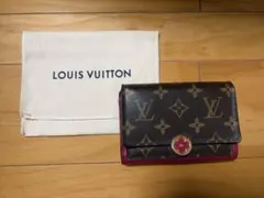 LOUIS VUITTON 二つ折り財布 ポルトフォイユフロールコンパクト