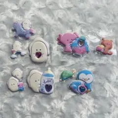 【おすそ分け】つぶらな瞳 ぷくぷくシール