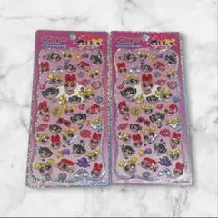 新品　正規品 プチドロップステッカー パワーパフガールズ