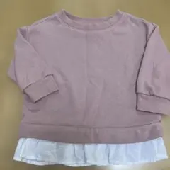 baby GAP ピンク フリル トレーナー 12-18ヶ月　80サイズ
