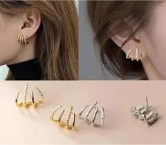 レディース ピアス フープ シンプル ゴールド シルバー 華奢 おしゃれ