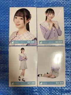 日向坂46 生写真 坂井新奈 パステルコーデ