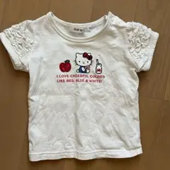 スラップスリップ　キティ　コラボ　白　Tシャツのサムネイル