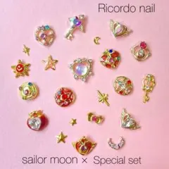 【数量限定】お買い得！！　人気のセーラームーン、魔法少女パーツ22個入り