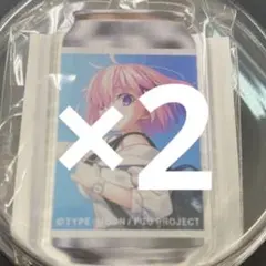 FGO OVER THE SAME SKY ラベル缶 ミニアクキー マシュ