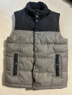 GapKids ダウンベスト Mサイズ ネイビー・グレー