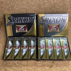 新品未使用　z star ゴルフボール　スリクソン　SRIXON