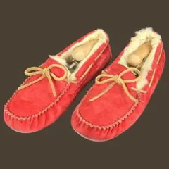 UGG アグ ムートンモカシン レッド 23cm