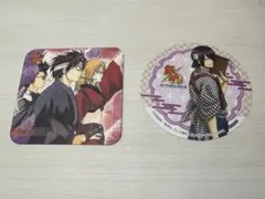 大銀魂展 アートコースター アニメイトカフェ コースター 2点セット