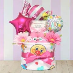 ひろ様専用アンパンマンの豪華おむつケーキ 女の子