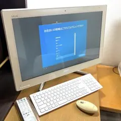 中古　VAIO オールインワンPC ホワイト　VPCL247FJ/WI