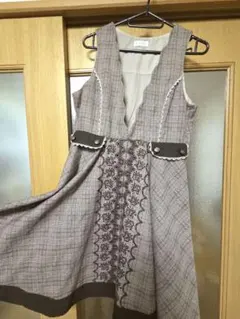 axes femme　ジャンパースカート