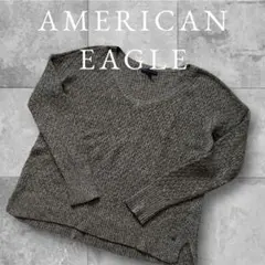 AMERICAN EAGLE Vネックニットセーター XS