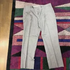 BLUEBERRY LONDON グレー チェック スラックスのサムネイル