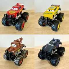 【新品】モンスタートラック　カーズ4台セット　在庫残りわずか
