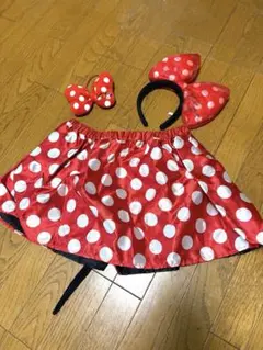 ミニー リボンカチューシャ スカート セットのサムネイル