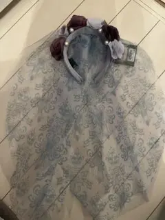 カチューシャ ホーンテッドマンション 花嫁カチューシャ ハロウィン ディズニー