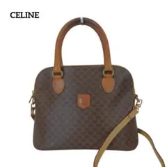 【良品】CELINE セリーヌ ショルダー ハンドバッグ マカダム