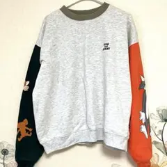 トムとジェリー スウェット トレーナー　M