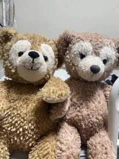 ダッフィー&フレンズ　ぬいぐるみ2点セット