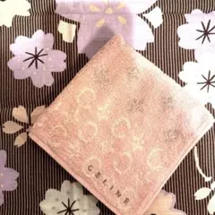 春 さくら柄手ぬぐい＆CELINEピンクタオルハンカチ　可愛い春セット