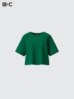 【新品未使用】UNIQLO :C クレープジャージーTのサムネイル