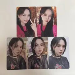 TWICE ENEMY MINA盤 ソロ盤 トレカ5種 コンプセット