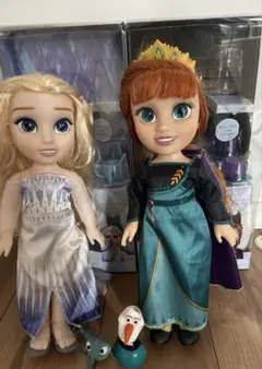 アナ雪　ドールセット　2体　アナ　エルサ　人形　（箱無し）