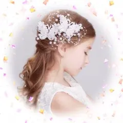 髪飾り ヘアアクセサリー 蝶々 刺繍 ビーズ 発表会 結婚式 イベント パーティ